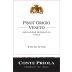Conte Priola Veneto Pinot Grigio 2016 Front Label