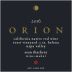 Sean Thackrey Orion Red Blend 2016 Front Label