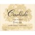 Carlisle James Berry Syrah 2015 Front Label