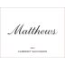 Matthews Winery Cabernet Sauvignon 2019 Front Label