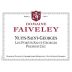 Faiveley Nuits-Saint-Georges Les Porets-Saint-Georges Premier Cru 2023 Front Label