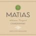 Matias Santa Lucia Highlands Soberanes Vineyard Chardonnay 2016 Front Label