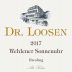 Dr. Loosen Wehlener Sonnenuhr Alte Reben Riesling Grosses Gewachs 2017 Front Label