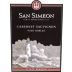 San Simeon Black Label Estate Reserve Cabernet Sauvignon 2021 Front Label