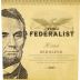 The Federalist Honest Red Blend 2017 Front Label