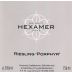 Hexamer Riesling Feinherb Porphyr 2019 Front Label