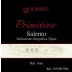 Mocavero Salento Primitivo 2015 Front Label