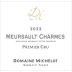 Domaine Michelot Meursault Charmes Premier Cru 2022 Front Label