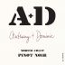 Anthony & Dominic Pinot Noir 2015 Front Label