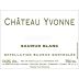Chateau Yvonne Saumur Blanc 2022 Front Label