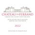 Chateau de Ferrand 2022 Front Label
