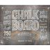 Chalkboard Moscato 2016 Front Label