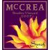 McCrea Boushey Grande Cote Vineyard Syrah 2007 Front Label