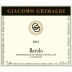 Giacomo Grimaldi Barolo 2016 Front Label