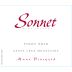 Sonnet Muns Pinot Noir 2019 Front Label