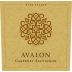 Avalon Napa Cabernet Sauvignon 2018 Front Label
