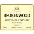 Brokenwood Graveyard Vineyard Shiraz (1.5 Liter Magnum - signed by winemaker) 2001 Front Label