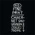 No Fine Print Cabernet Sauvignon 2019 Front Label