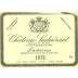 Chateau Suduiraut Sauternes (bin soiled label) 1975 Front Label
