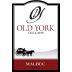 Old York Cellars Malbec 2012 Front Label