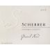 Scherrer Winery Sonoma County Pinot Noir 2016 Front Label