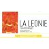 Montsecano La Leonie Chardonnay 2019 Front Label
