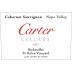 Carter Cellars Beckstoffer To Kalon (375ML Half-bottle - signed) 2007 Front Label