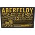 Aberfeldy 12 Year Single Malt Scotch Whisky Front Label