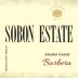Sobon Estate Barbera 2018 Front Label