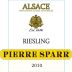 Pierre Sparr Alsace Selection Riesling 2010 Front Label