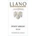 Llano Pinot Grigio 2019 Front Label