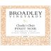 Broadley Claudia's Choice Pinot Noir 2007 Front Label