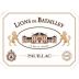 Chateau Batailley Lions de Batailley 2018 Front Label