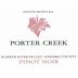 Porter Creek Russian River Estate Pinot Noir 2019 Front Label