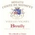 Domaine Comte De Monspey Brouilly Vieilles Vignes 2014 Front Label