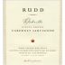Rudd Oakville Estate Cabernet Sauvignon 2007 Front Label