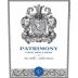 Patrimony Caves des Lions 2018 Front Label
