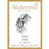 Watermill Walla Walla Valley Syrah 2006 Front Label