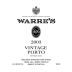 Warre's Vintage Port (375ML half-bottle) 2003 Front Label