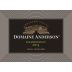 Domaine Anderson Dach Vineyard Chardonnay 2013 Front Label