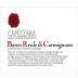 Capezzana Barco Reale di Carmignano 2015 Front Label