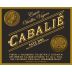 Cabalie Cabalie Cuvee Vieilles Vignes 2017 Front Label