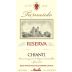 Tomaiolo Chianti Riserva 2016 Front Label