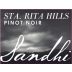 Sandhi Sta. Rita Hills Pinot Noir 2018 Front Label