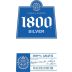 1800 Silver Tequila Front Label