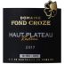 Domaine Fond Croze Rasteau Le Haut Plateau 2017 Front Label