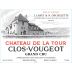 Chateau de la Tour Clos Vougeot Grand Cru 2014 Front Label