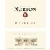 Bodega Norton Reserva Syrah 2004 Front Label