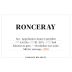 Domaine Belargus Ronceray Blanc 2018 Front Label