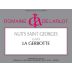 Domaine de l'Arlot Nuits-St-Georges Cuvee La Gerbotte Blanc 2018 Front Label
